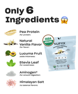 Heavenly Protein Powder, Creamy Vanilla - 3.4 lb (120 scoops)