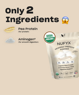Heavenly Protein Powder, Simply Plain - .6 lb (20 scoops)