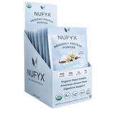 Heavenly Protein Powder, Creamy Vanilla - Box of 10 Packets (26g)