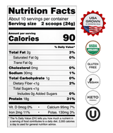 Heavenly Protein Powder, Simply Plain - .6 lb (20 scoops)