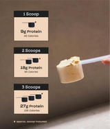 Heavenly Protein Powder, Simply Plain - 1.1 lb (40 scoops)