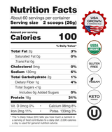 Heavenly Protein Powder, Creamy Vanilla - 3.4 lb (120 scoops)