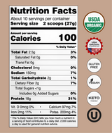Heavenly Protein Powder, Dreamy Chocolate - .6 lb (20 scoops)