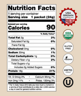 Heavenly Protein Powder, Simply Plain - .6 lb (20 scoops)