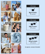 Heavenly Protein Powder, Creamy Vanilla - .6 lb (20 scoops)