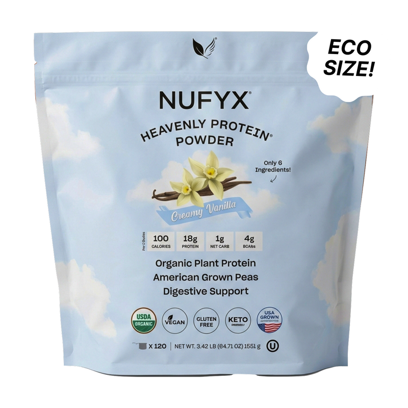 Heavenly Protein Powder, Creamy Vanilla - 3.4 lb (120 scoops