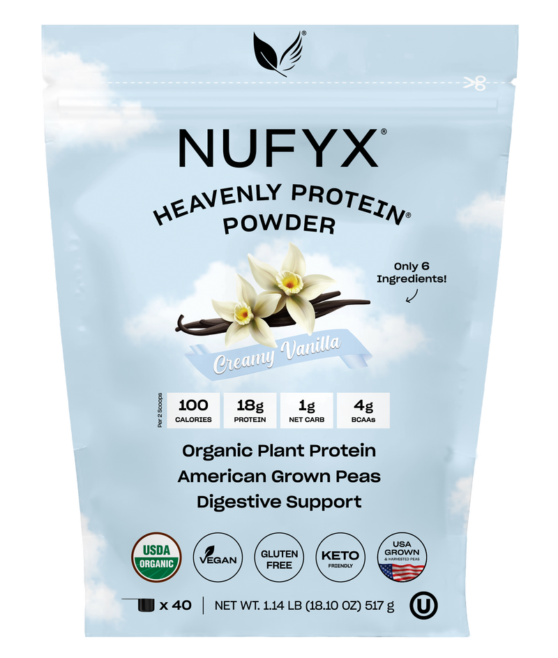 Heavenly Protein Powder, Creamy Vanilla - 1.1 lb (40 scoops)