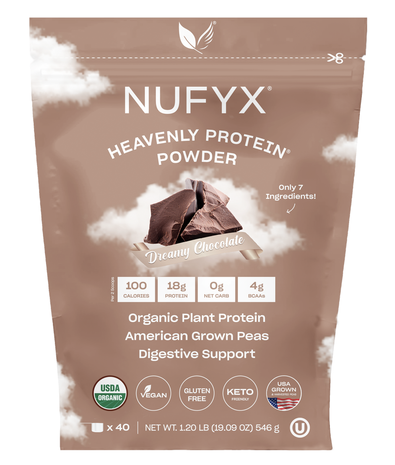 Heavenly Protein Powder, Dreamy Chocolate - 1.2 lb (40 scoops)