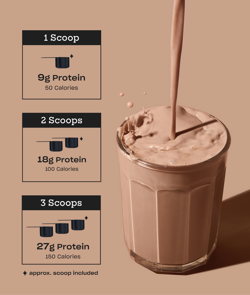 Heavenly Protein Powder, Dreamy Chocolate - .6 lb (20 scoops)