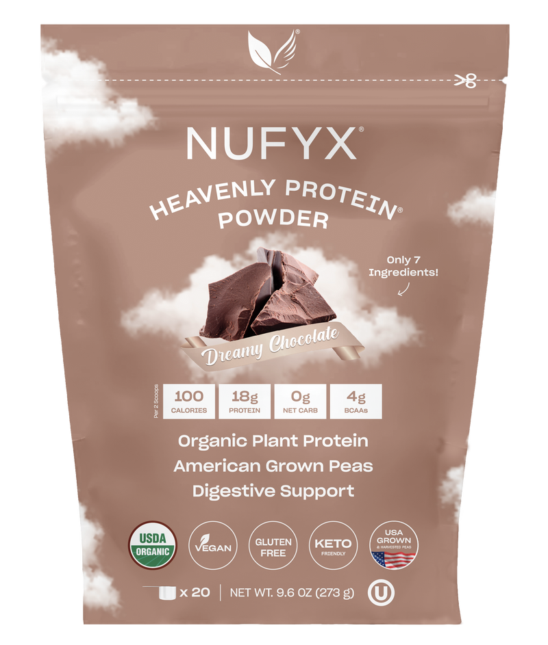 Heavenly Protein Powder, Dreamy Chocolate - .6 lb (20 scoops)