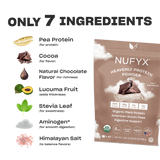 Heavenly Protein Powder, Dreamy Chocolate - 10 Packets (27g)